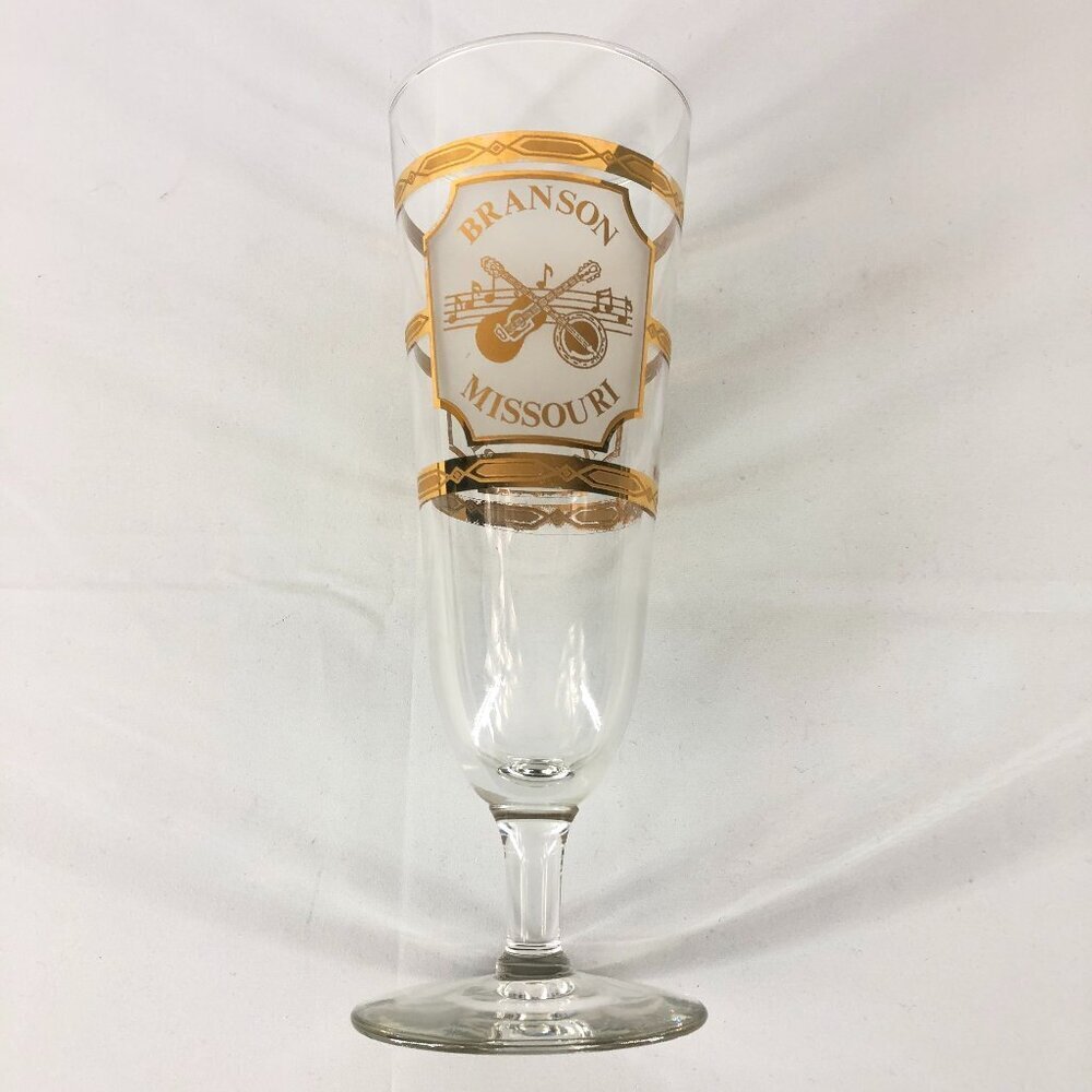 Culver 22k Gold Branson Missouri Pilsner Glass